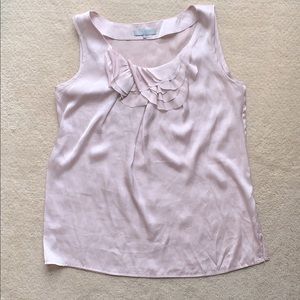 BOGO🎉 Ruffled Sleeveless Blush Pink Blouse